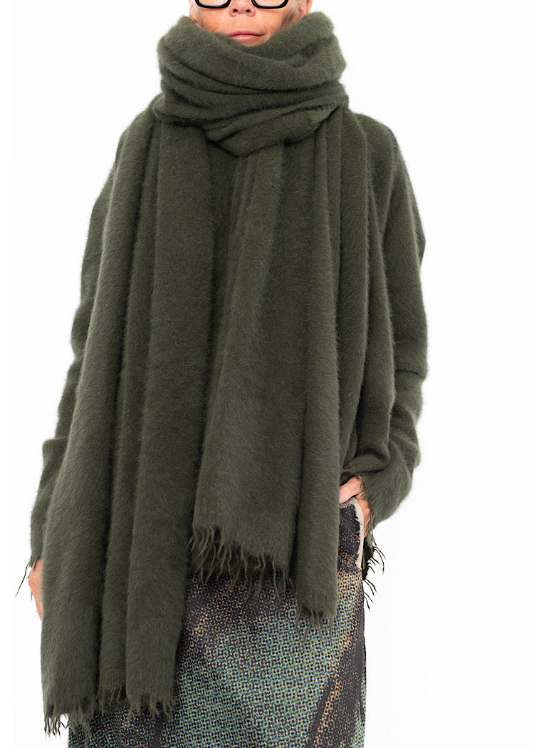 RUNDHOLZ DIP 2/3 SHARER KNITTED SCARF