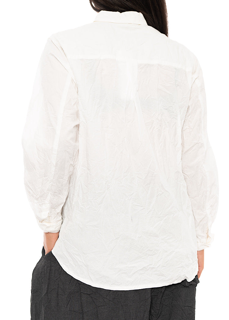 CLASSIC CRINKLE-COTTON SHIRT