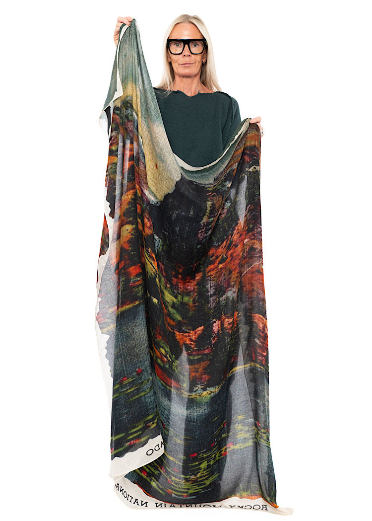 LANDSCAPE PRINT SCARF