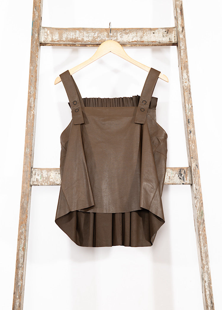 PRE-LOVED ANNETTE GÖRTZ ALO LEATHER TOP