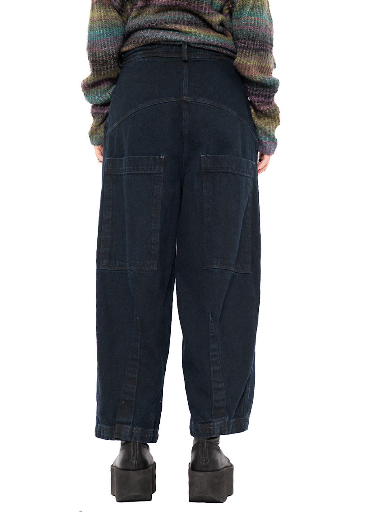 DENIM BALLOON TROUSER