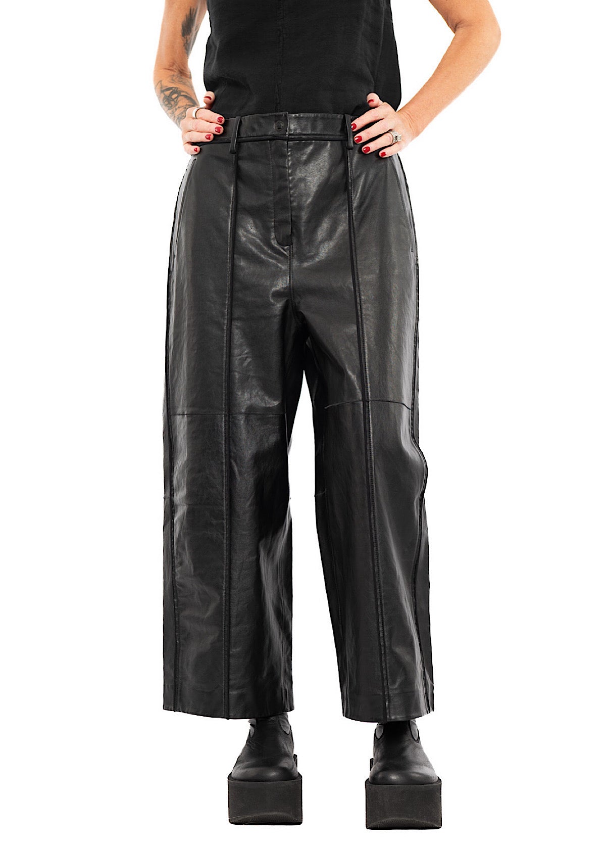 ANNETTE GÖRTZ LEATHER POEM TROUSER