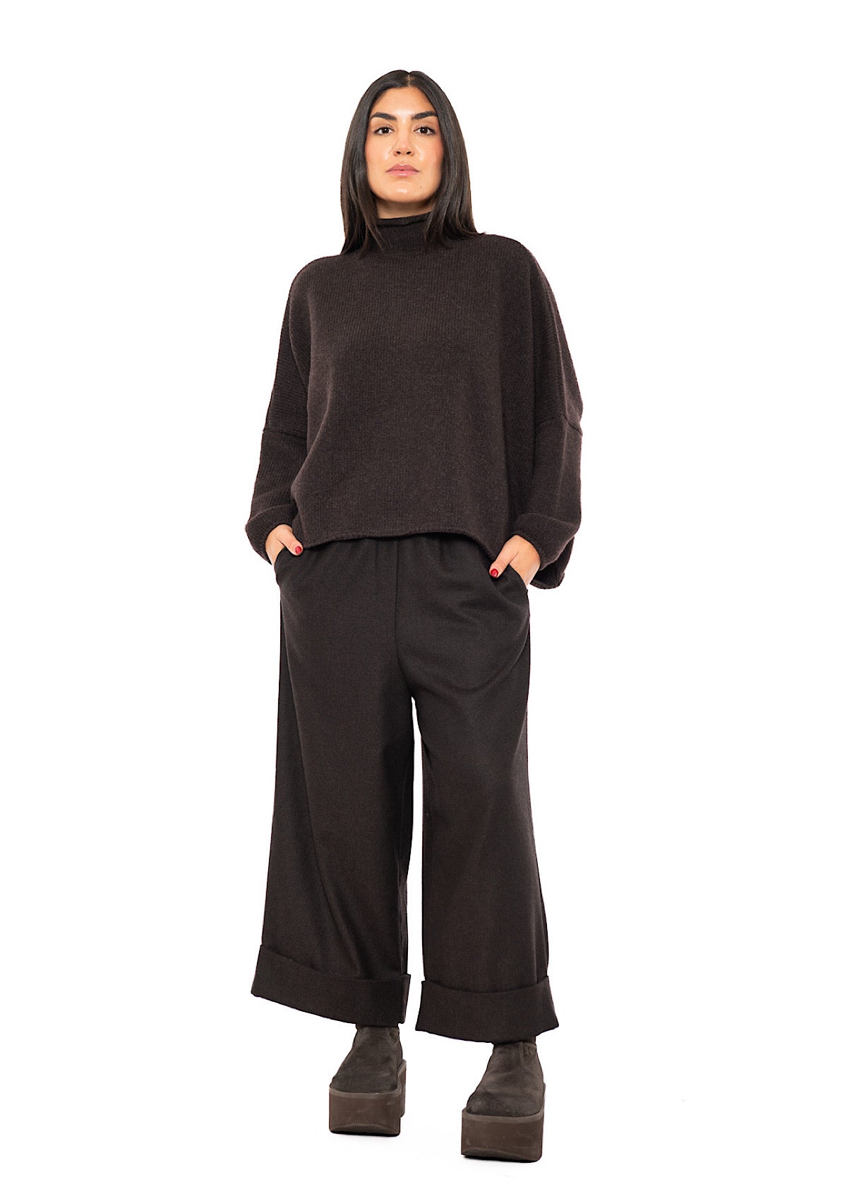 RELAXED CASHMERE BLEND FERRUCCIO PULLOVER