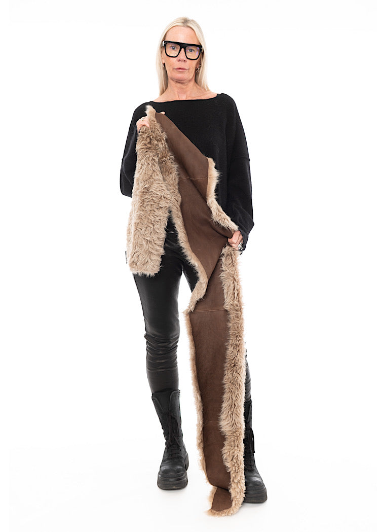 DOM GOOR LONG FUR SCARF