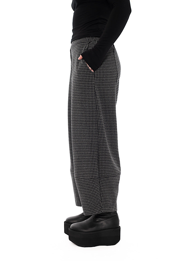 MICRO-CHECK RIMA JQ TROUSER