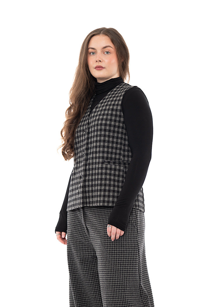 CHECKED GENNY WAISTCOAT