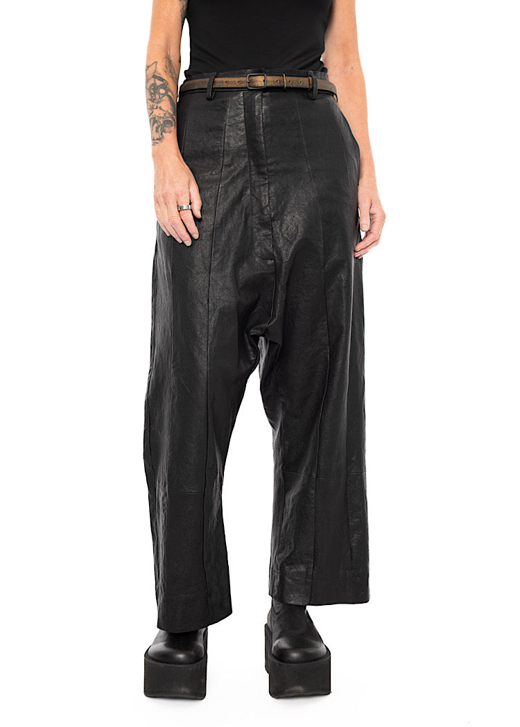SKINNY LEATHER BELT