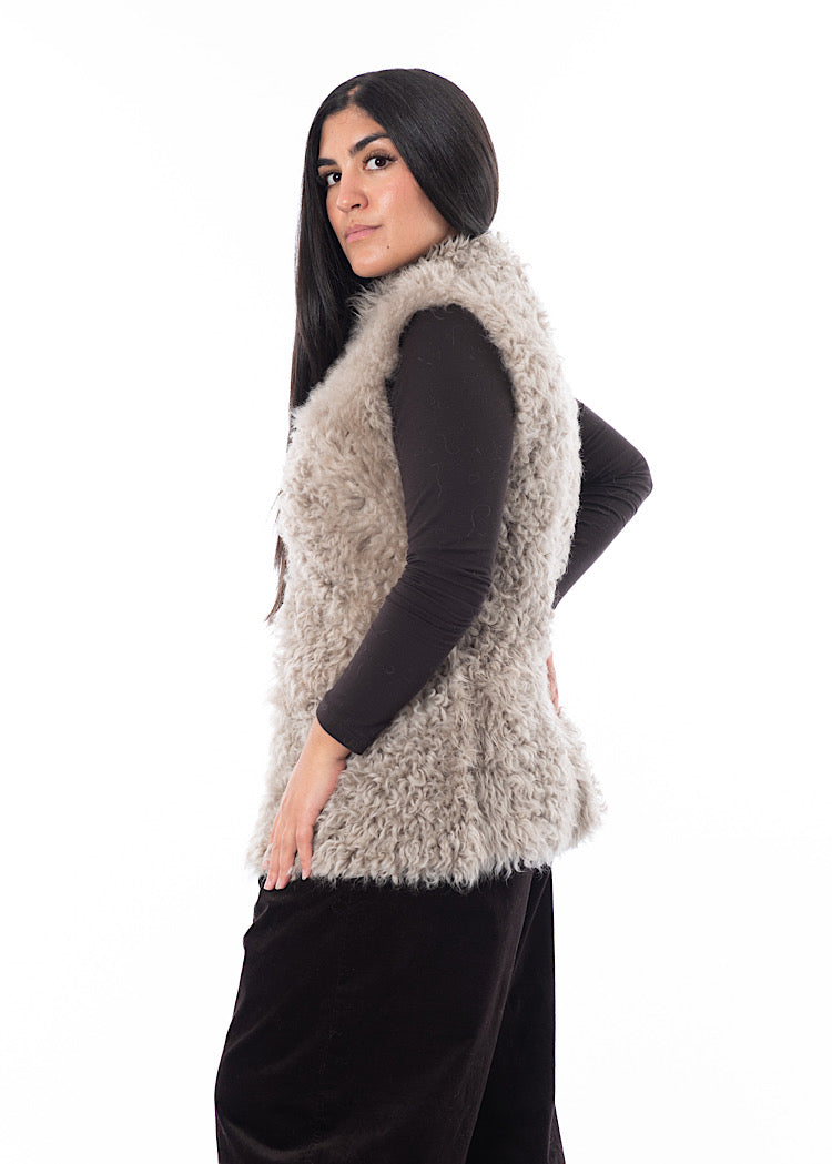 DOM GOOR SHEARLING GILET