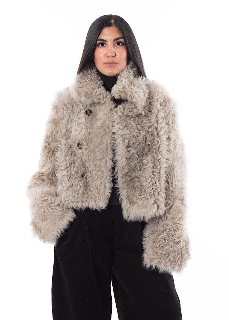 DOM GOOR SHEARLING JACKET