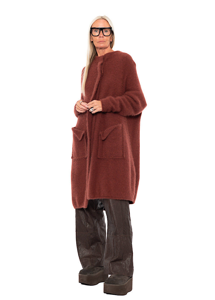 RUNDHOLZ MAINLINE KNITTED COAT