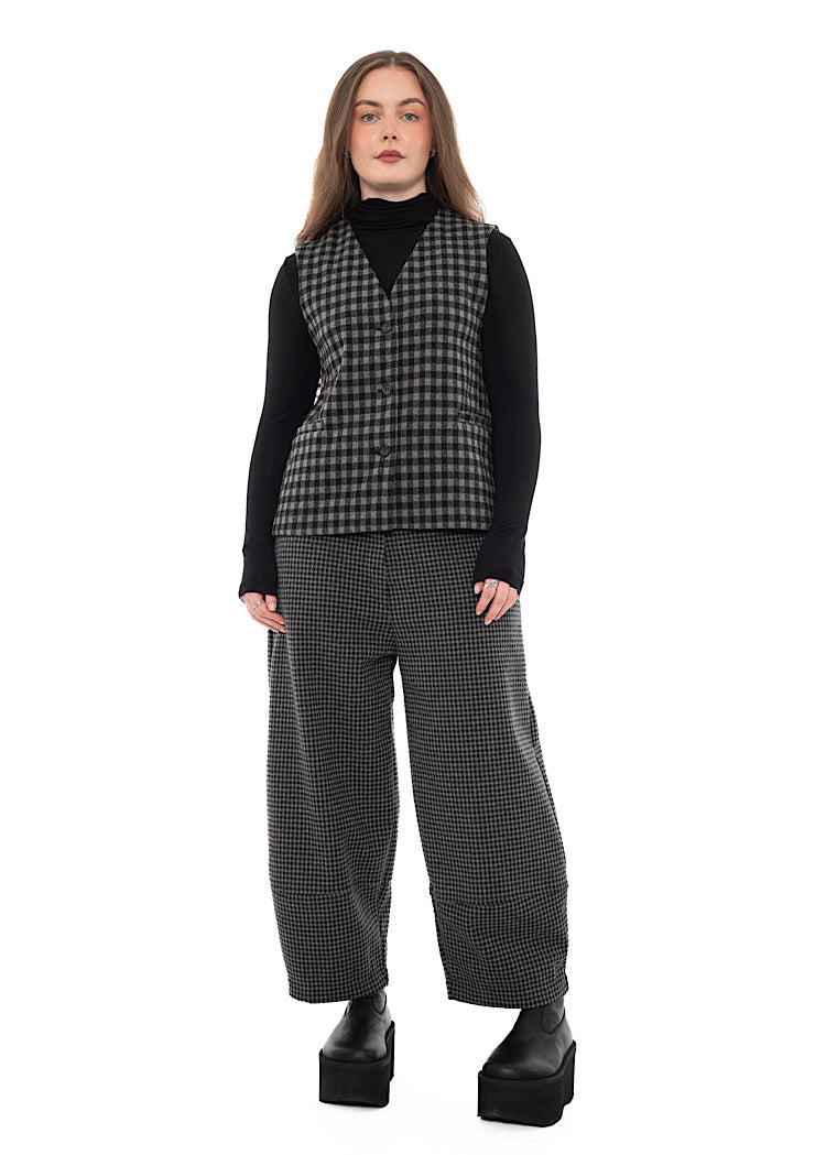CHECKED GENNY WAISTCOAT