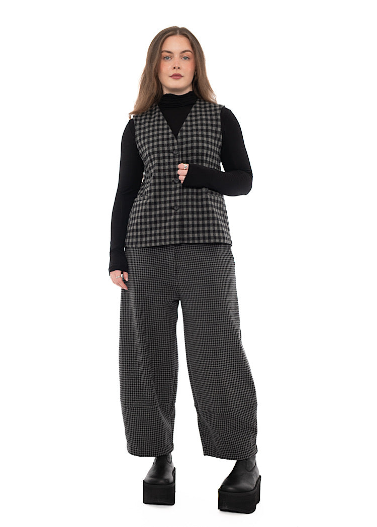 CHECKED GENNY WAISTCOAT