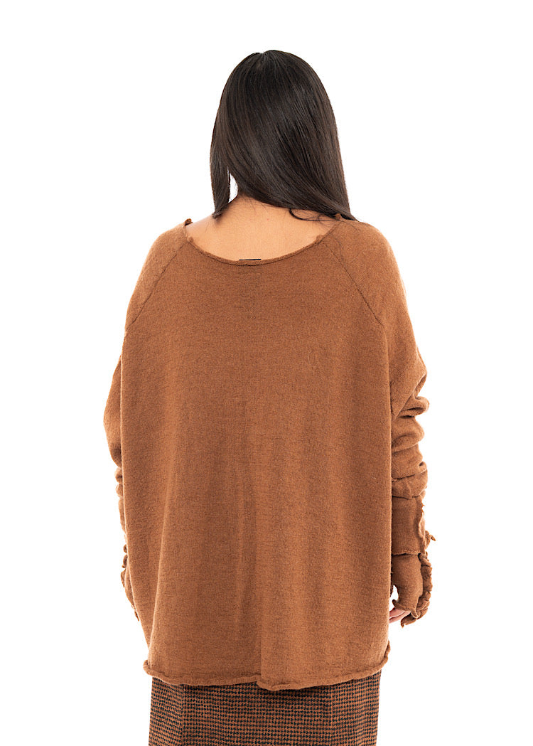 PRE-LOVED RUNDHOLZ BLACK LABEL PULLOVER AND MATCHING CUFFS