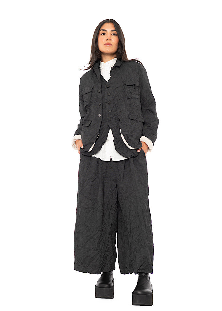 CRINKLE UTILITY JACKET