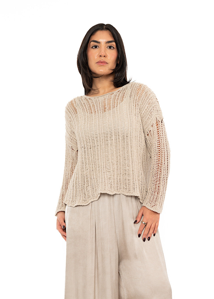 SANCTAMUERTE KNITTED PULLOVER