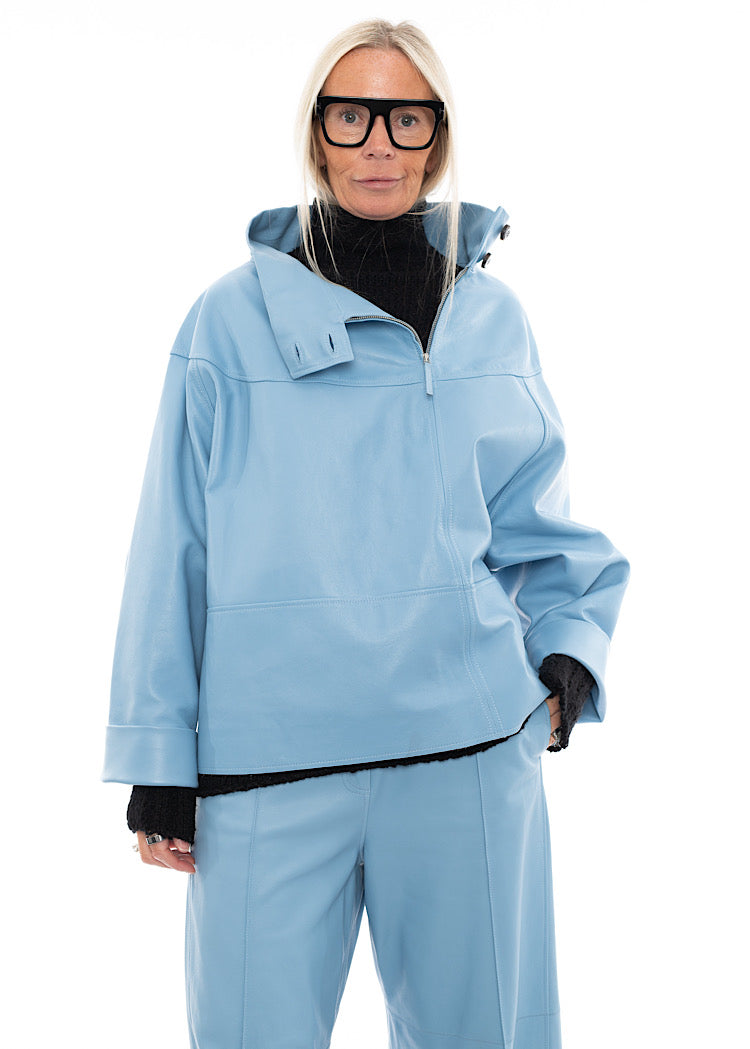 ANNETTE GÖRTZ SALMA LEATHER PULLOVER