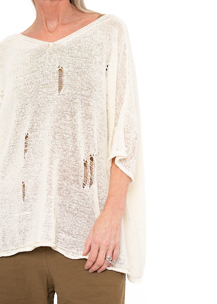 SARAH PACINI KNITTED PULLOVER