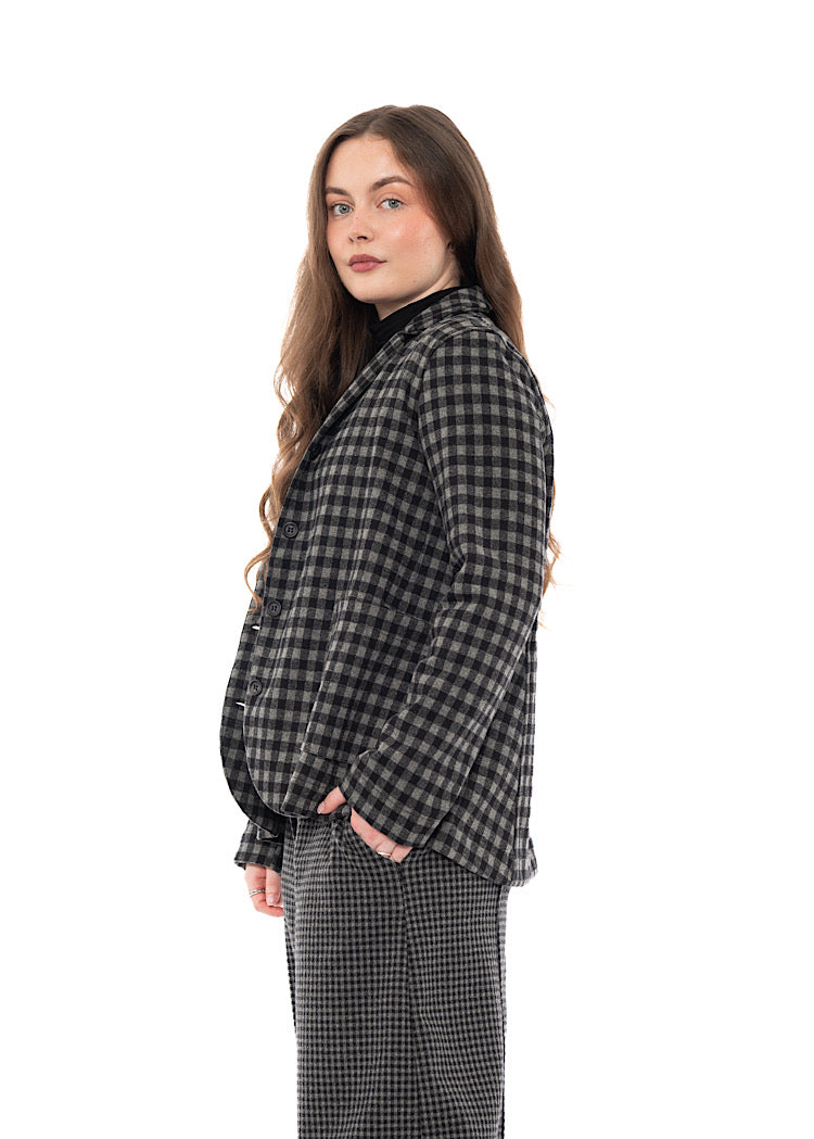 OVERSIZED CHECKED CIMONE JQ JACKET