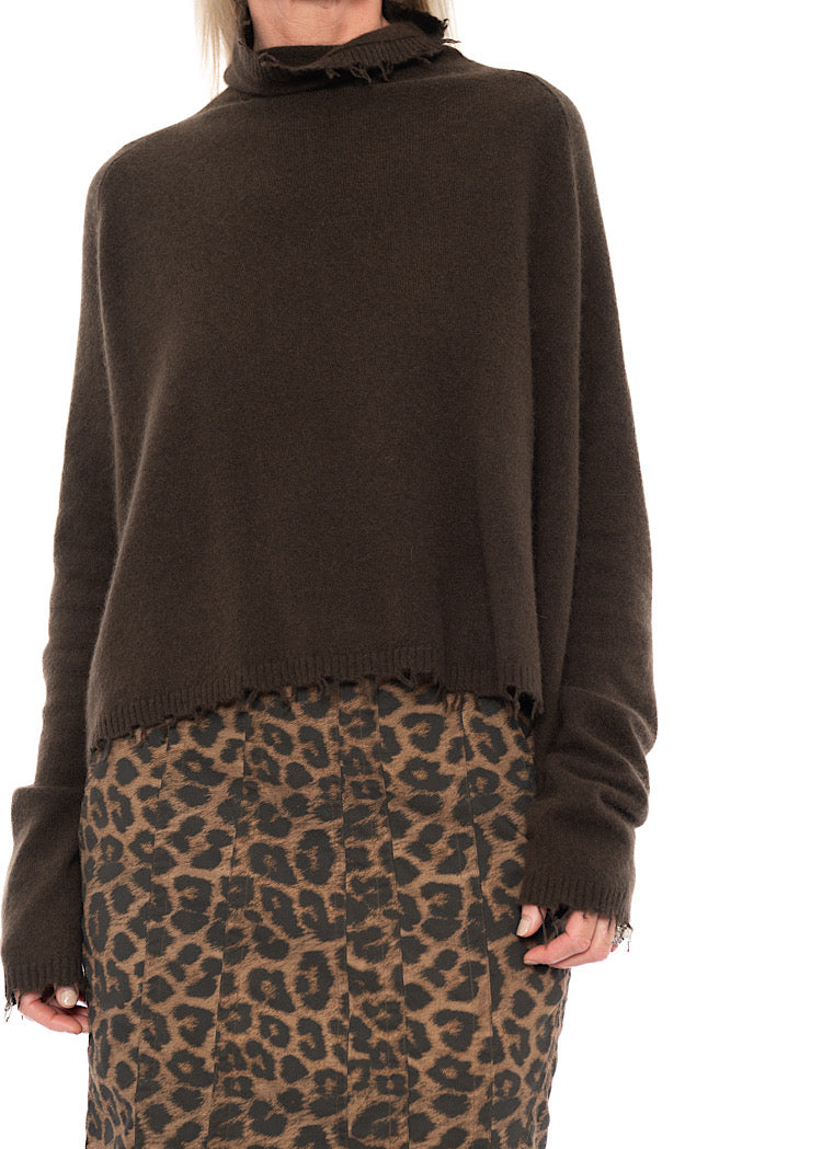 SIGNATURE MERINO RACCOON KNIT
