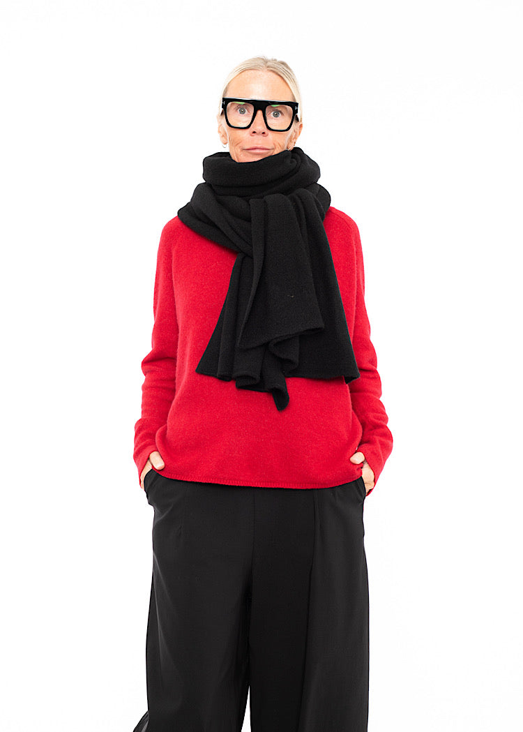 RUNDHOLZ BLACK LABEL KNITTED SCARF