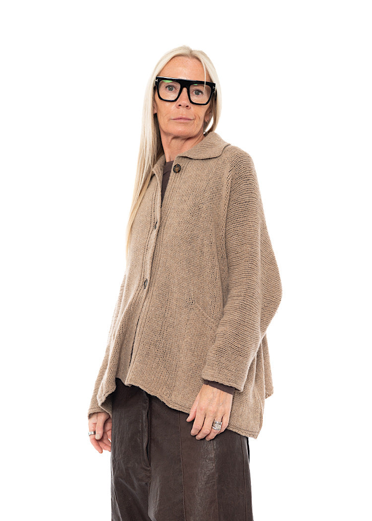 RELAXED KNIT CARDIGAN
