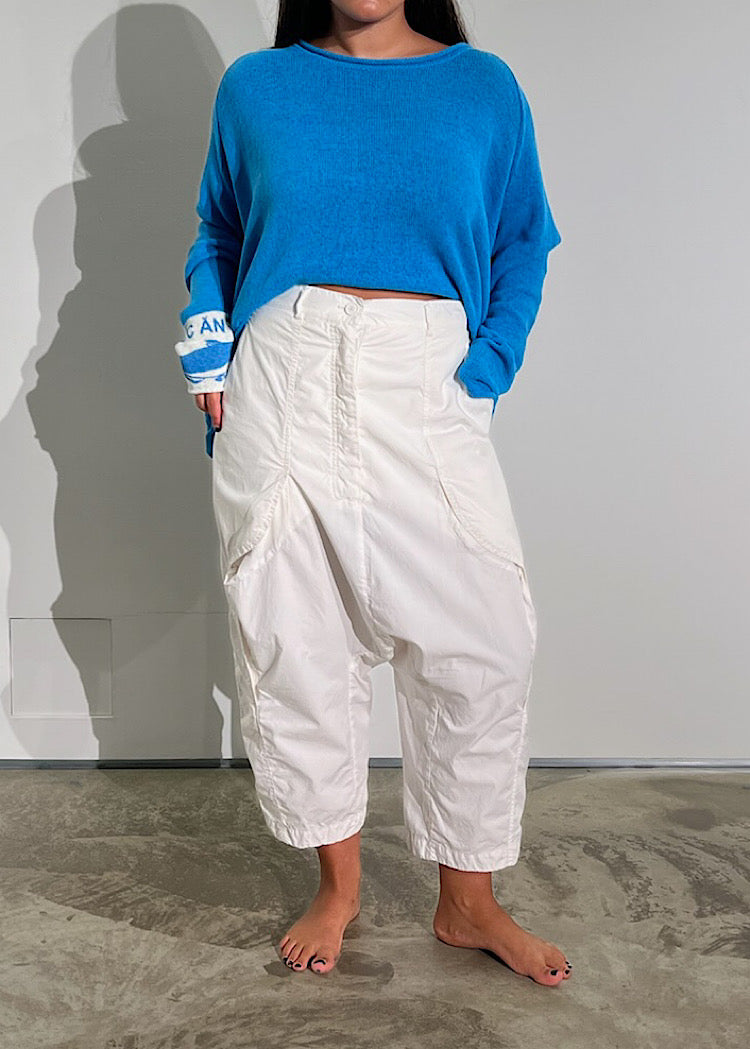 PRE-ORDER RUNDHOLZ BLACK LABEL TROUSER *BLACK* (Shown in OFF WHITE)