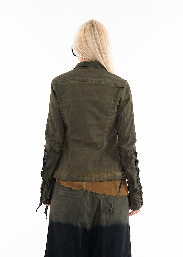 RUNDHOLZ DIP JACKET *BLACK GLOSS* (Shown in LAGOON LIGHT)