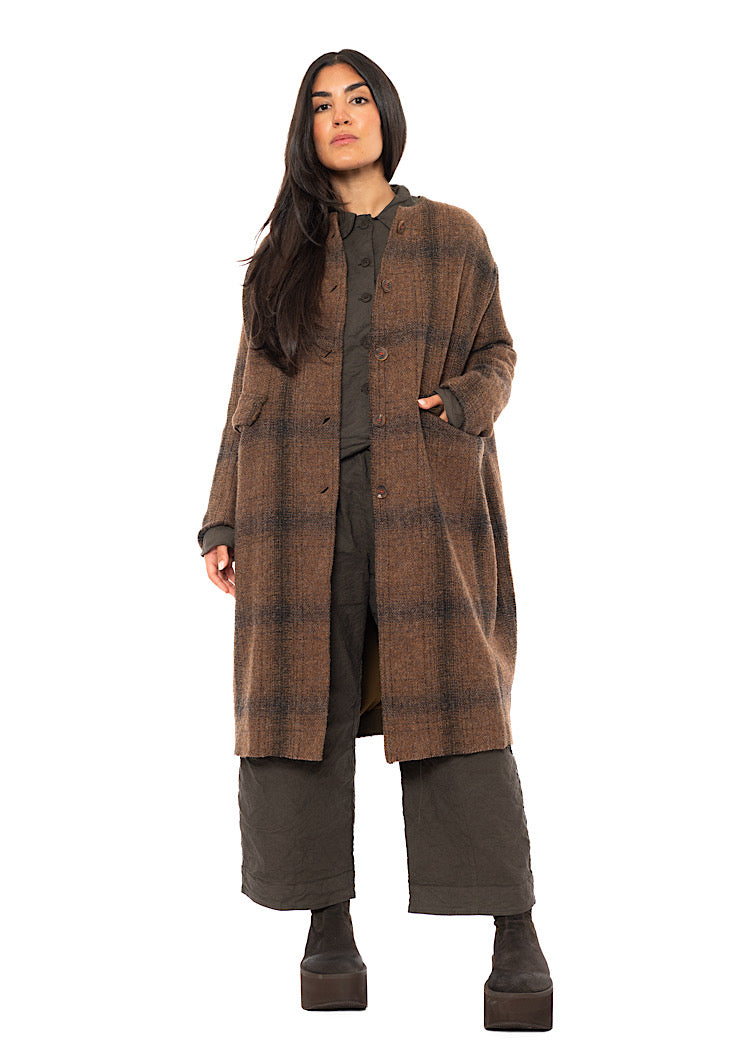 HARRIS TWEED MARINA COAT