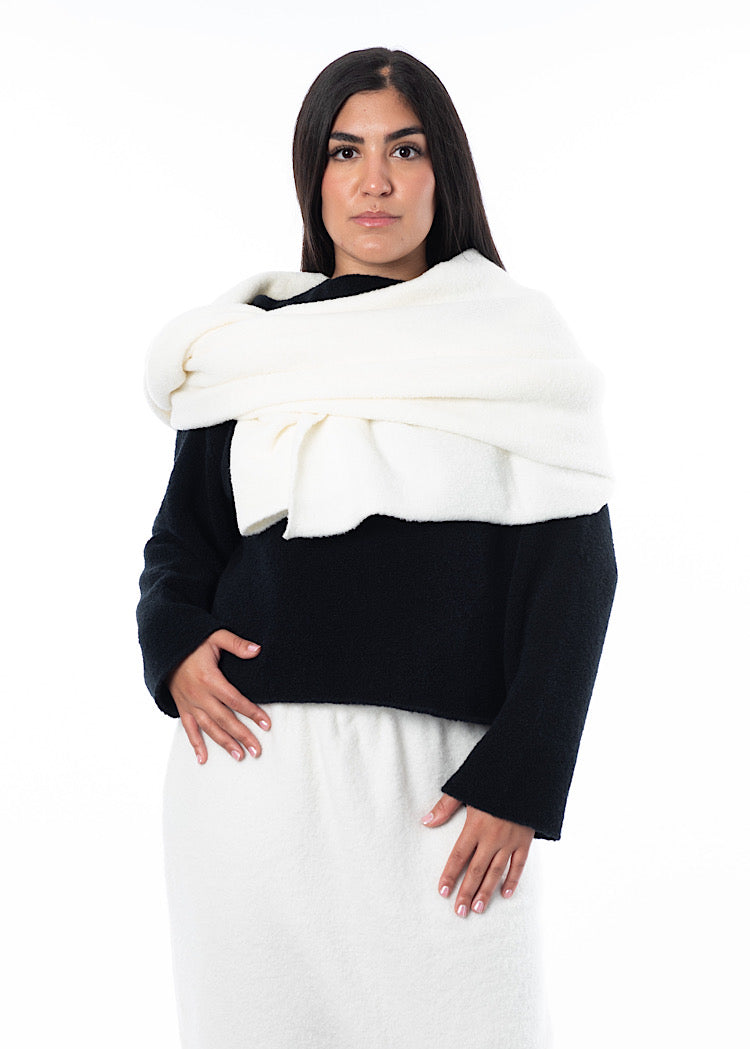 LA VACA LOCA CARRERA KNITTED SCARF