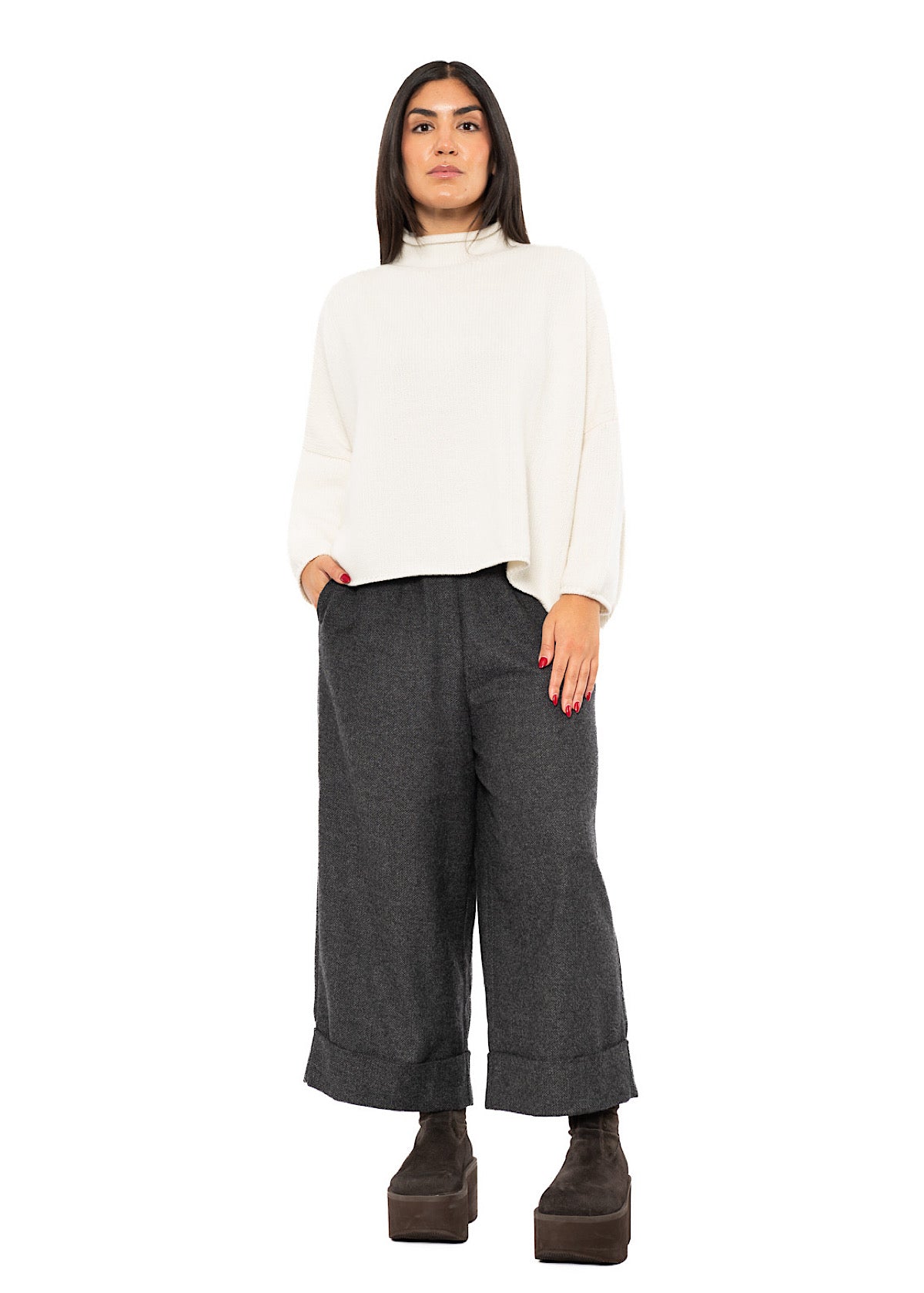 RELAXED CASHMERE BLEND FERRUCCIO PULLOVER