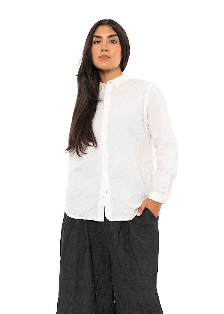 CLASSIC CRINKLE-COTTON SHIRT