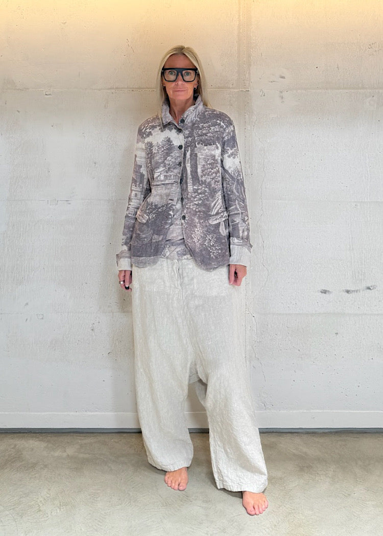 PRE-ORDER RUNDHOLZ DIP JACKET *SEAWEED PRINT* (Shown in AMBER PRINT)