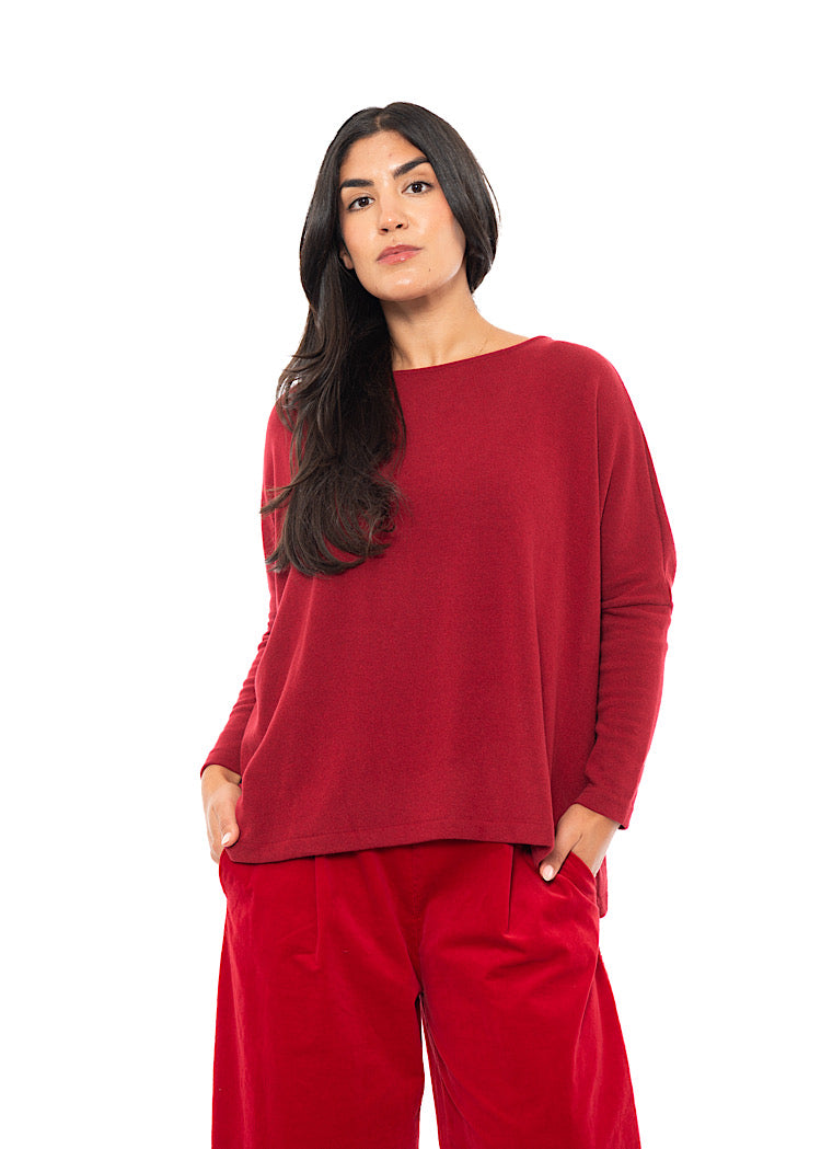 COTTON-FLEECE MARTIS PULLOVER