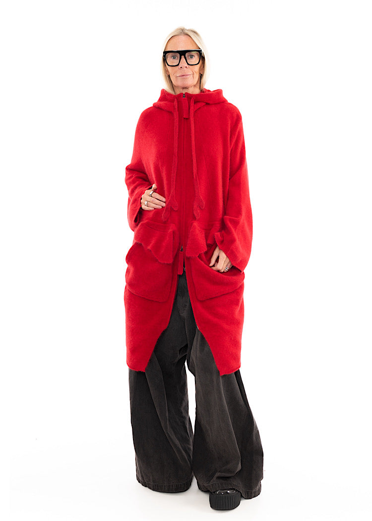 RUNDHOLZ x HOUSE OF VALERIE KNITTED COAT