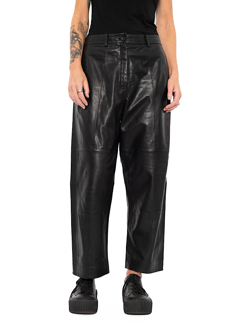 ANNETTE GÖRTZ LEATHER HOSS TROUSER