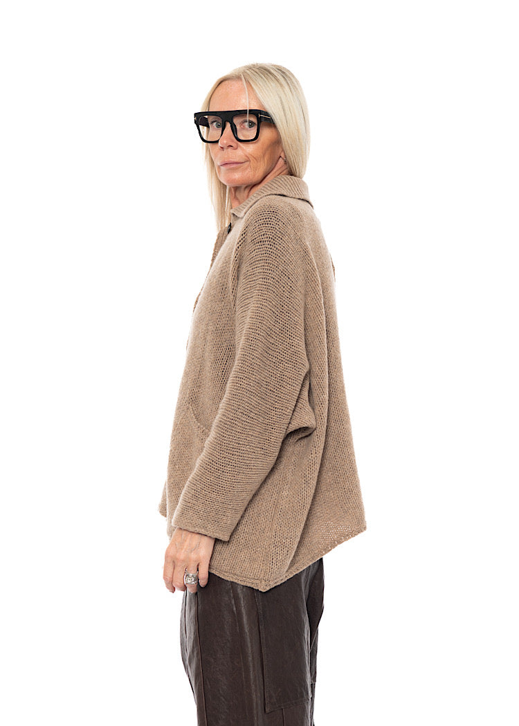 RELAXED KNIT CARDIGAN
