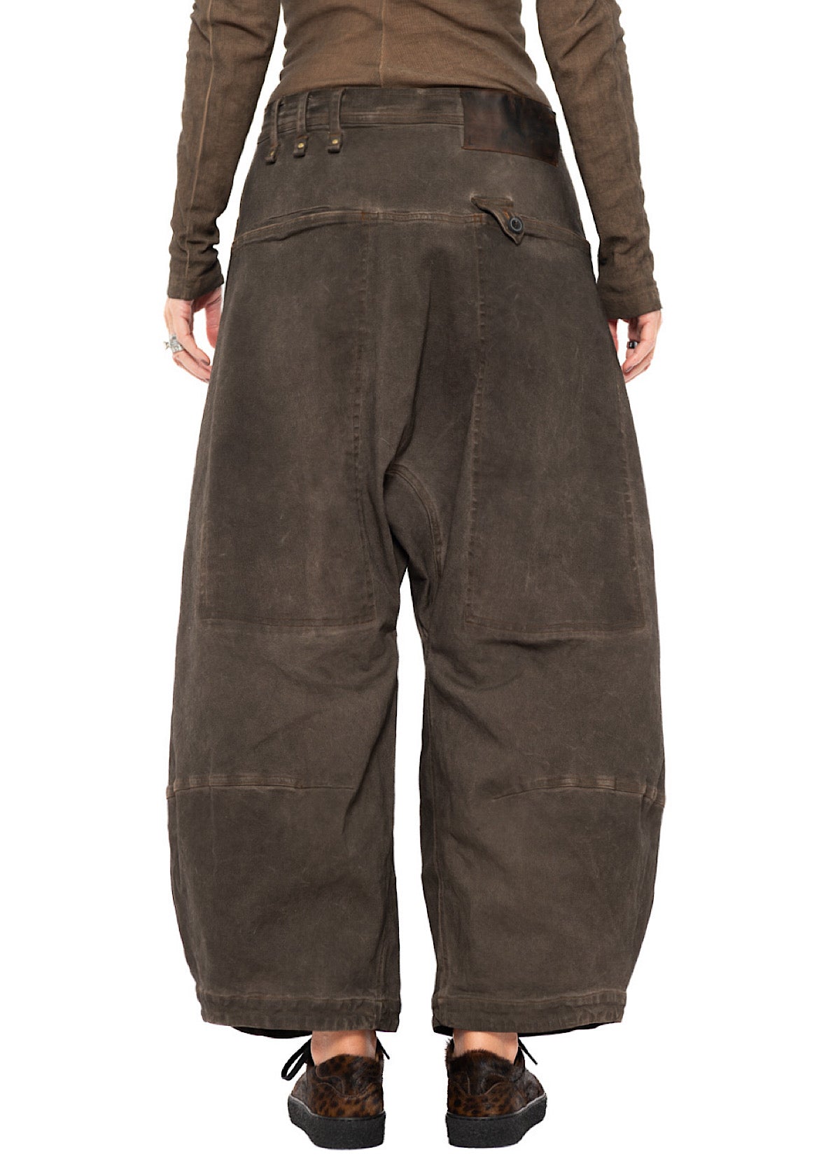SIGNATURE BALLOON DENIM TROUSER