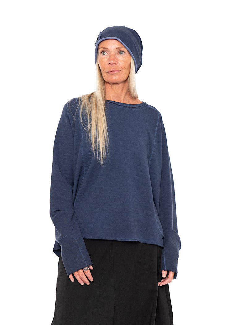 COTTON JERSEY BEANIE