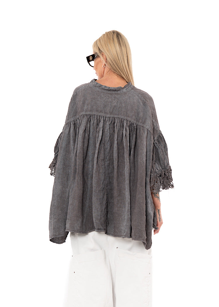 RUNDHOLZ DIP BLOUSE