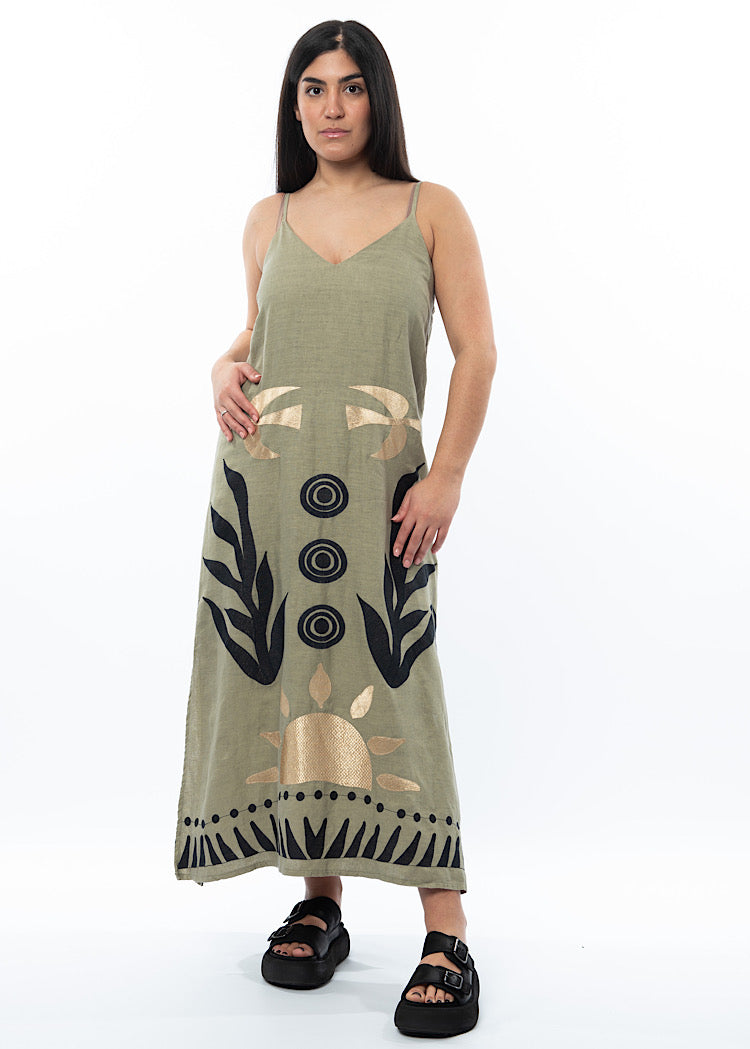 GREEK ARCHAIC KORI DRESS