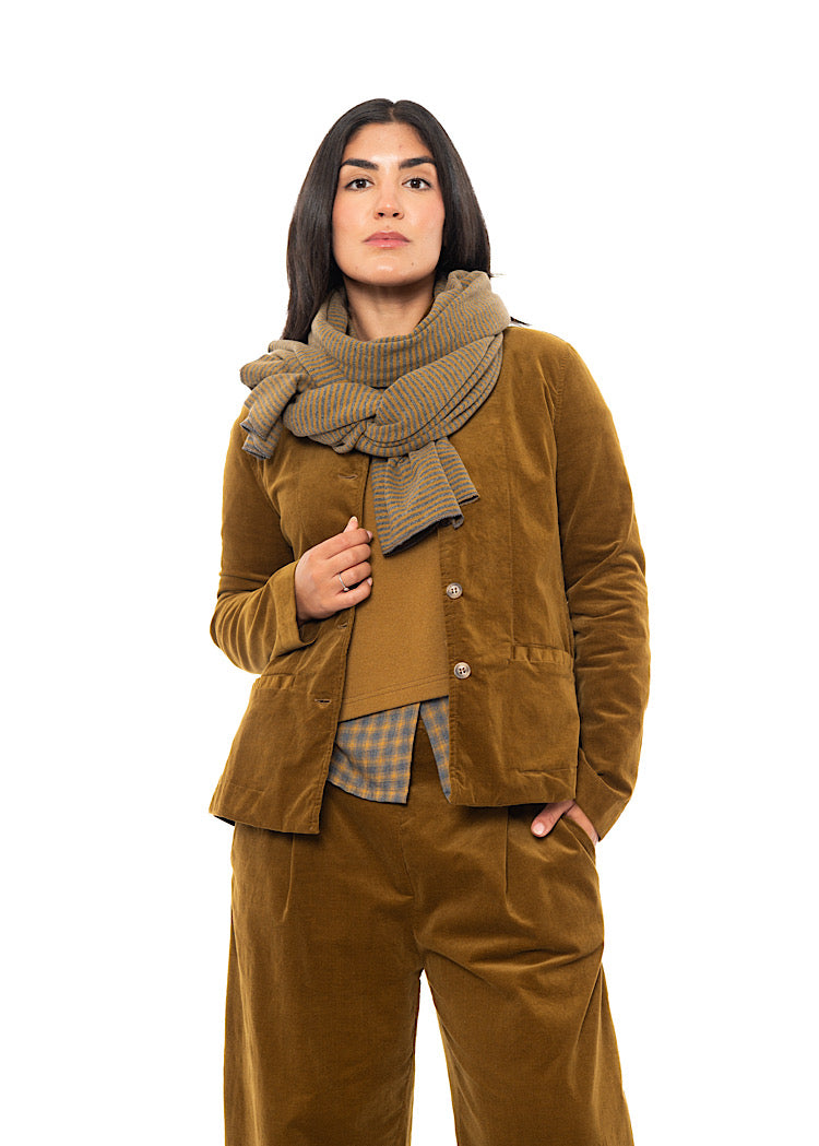 SIGNATURE STRIPED SEGOVIA SCARF