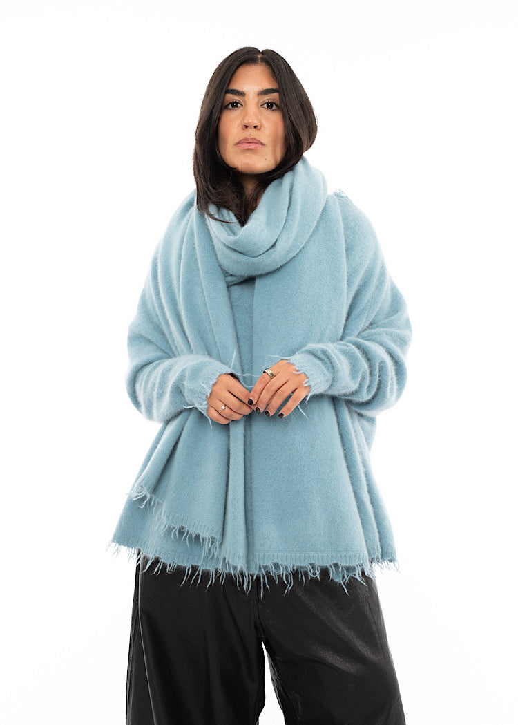 RUNDHOLZ DIP KNITTED SCARF