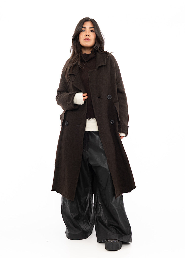 RUNDHOLZ MAINLINE KNITTED COAT