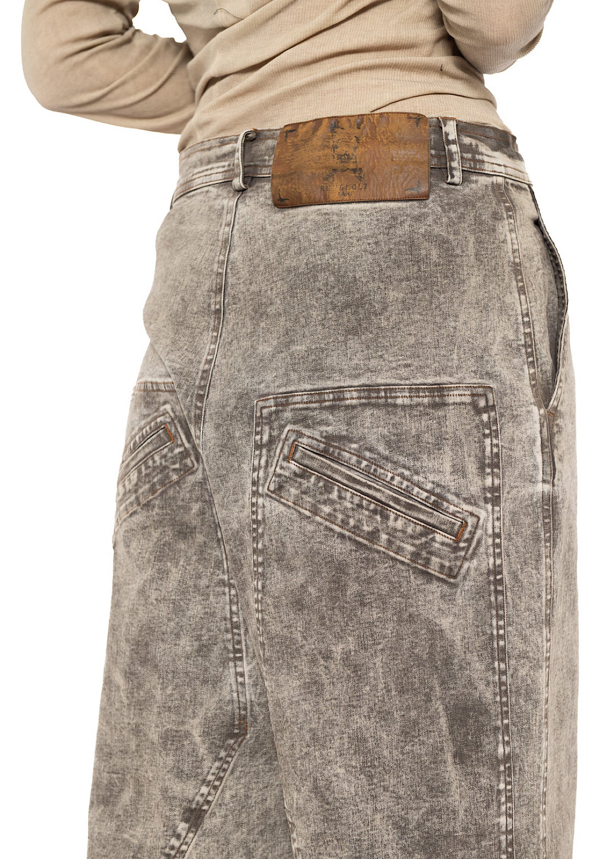 SIGNATURE DROP CROTCH DENIM JEAN