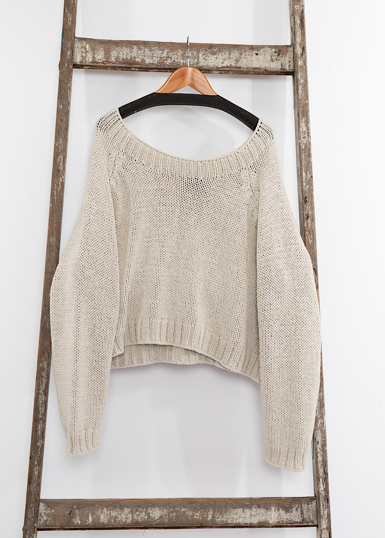 PRE-LOVED SORT AARHUS KNITTED PULLOVER