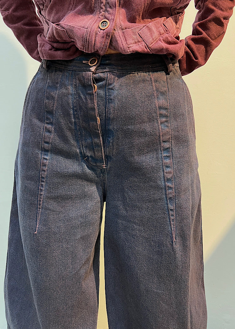 DENIM BALLOON TROUSER *FOREST CLOUD* (Shown in CRY CLOUD)