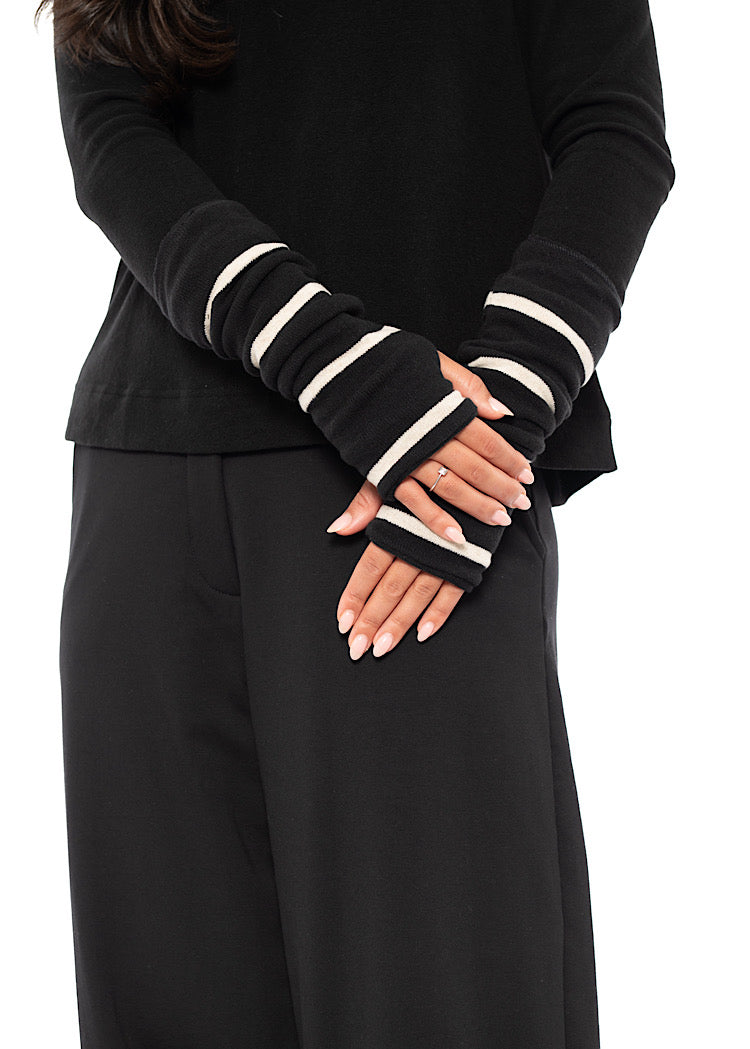 STRIPED SIGNATURE COTTO CUFF