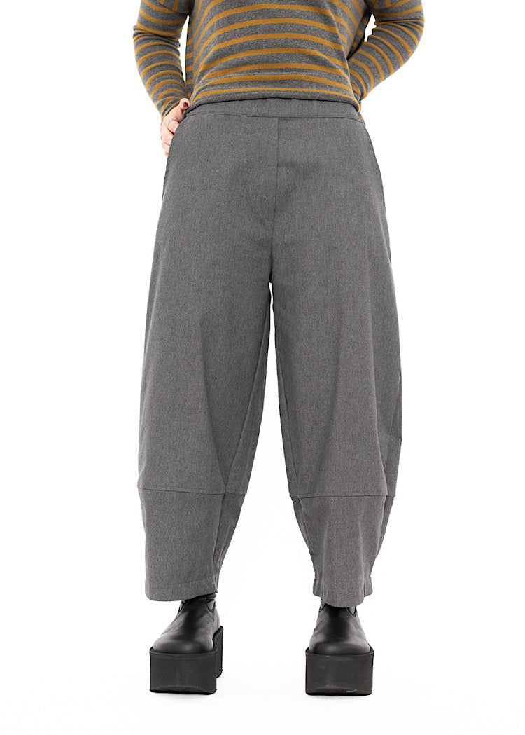 STRUCTURED COTTON-MIX RIMA D TROUSER