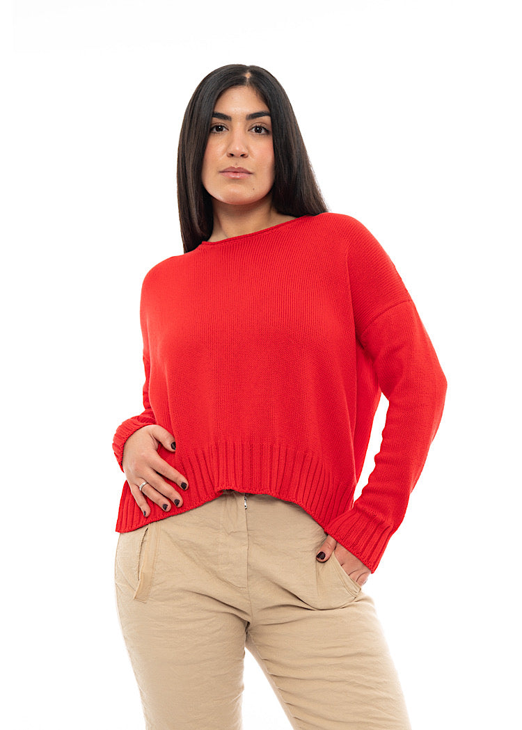 AEQUAMENTE KNITTED PULLOVER