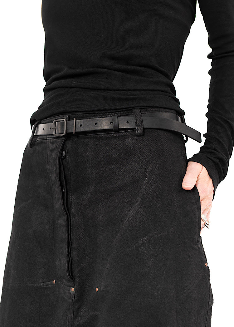 RUNDHOLZ MAINLINE LEATHER BELT